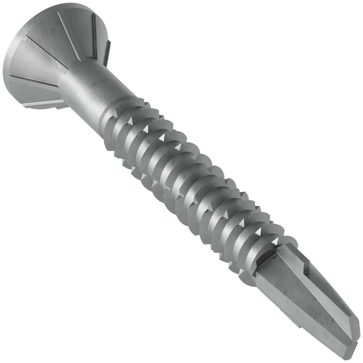 Simpson Strong-Tie TBG1245S Strong-Drive® TB WOOD-TO-STEEL Screw (Collated) — #12 x 1-3/4 in. N2000® (1000-Qty) (Pack of 100)