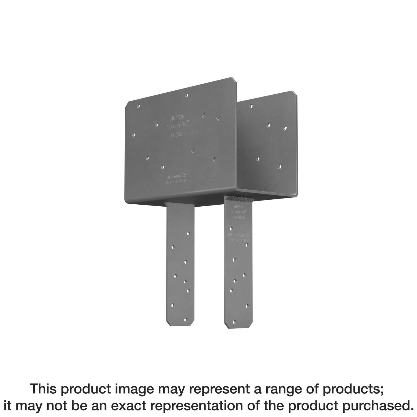 Simpson Strong-Tie CCQ6-7.13SDS2.5 CCQ™ Column Cap for 6x Beam, 7-1/8 in. Post with Strong-Drive® SDS Screws