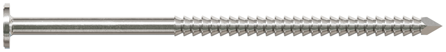 Simpson Strong-Tie T6KR71 Premium Siding Nail — 2-in. x 7/32-in. Head Dia., Type 316 Stainless Steel (1 lb.) (Pack of 800)
