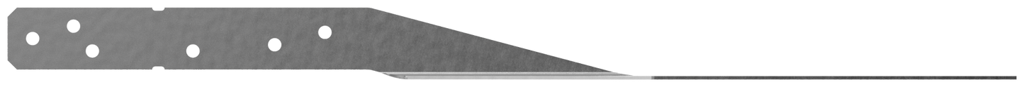 Simpson Strong-Tie HTSQ20SS-SDS HTSQ 20-in. 14-Gauge Stainless Steel Heavy Twist Strap with Screws