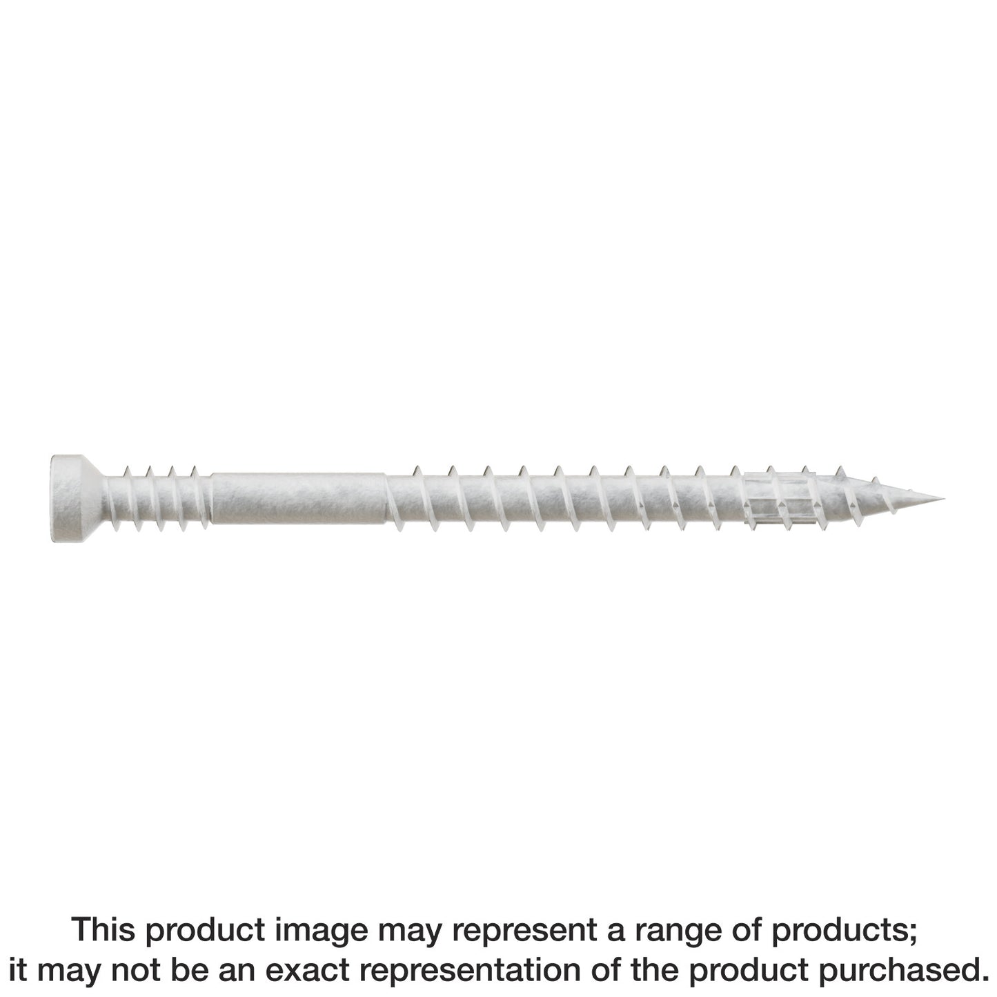 Simpson Strong-Tie FT07200R450 Finish Trim Screw — #7 x 2 in. T10, Trim-Head, Quik Guard®, Tan (450-Qty)