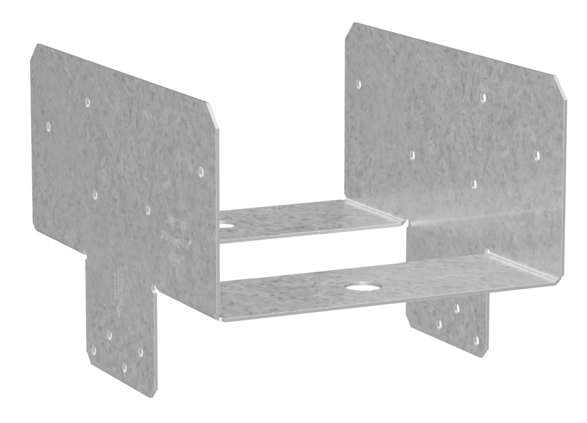 Simpson Strong-Tie PC6Z PCZ® ZMAX® Galvanized Post Cap for 6x (Pack of 10)