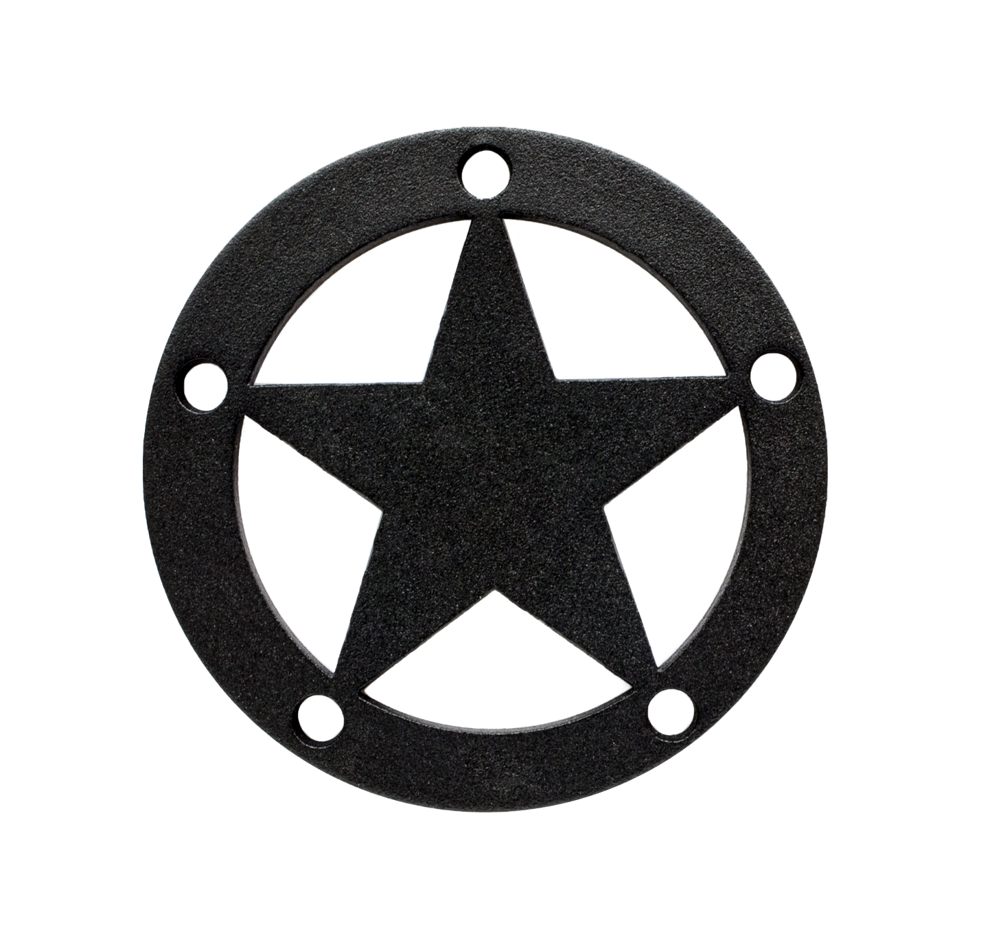 Simpson Strong-Tie APDTS3 Outdoor Accents® Mission Collection® ZMAX®, Black Powder-Coated Decorative Star (Pack of 24)