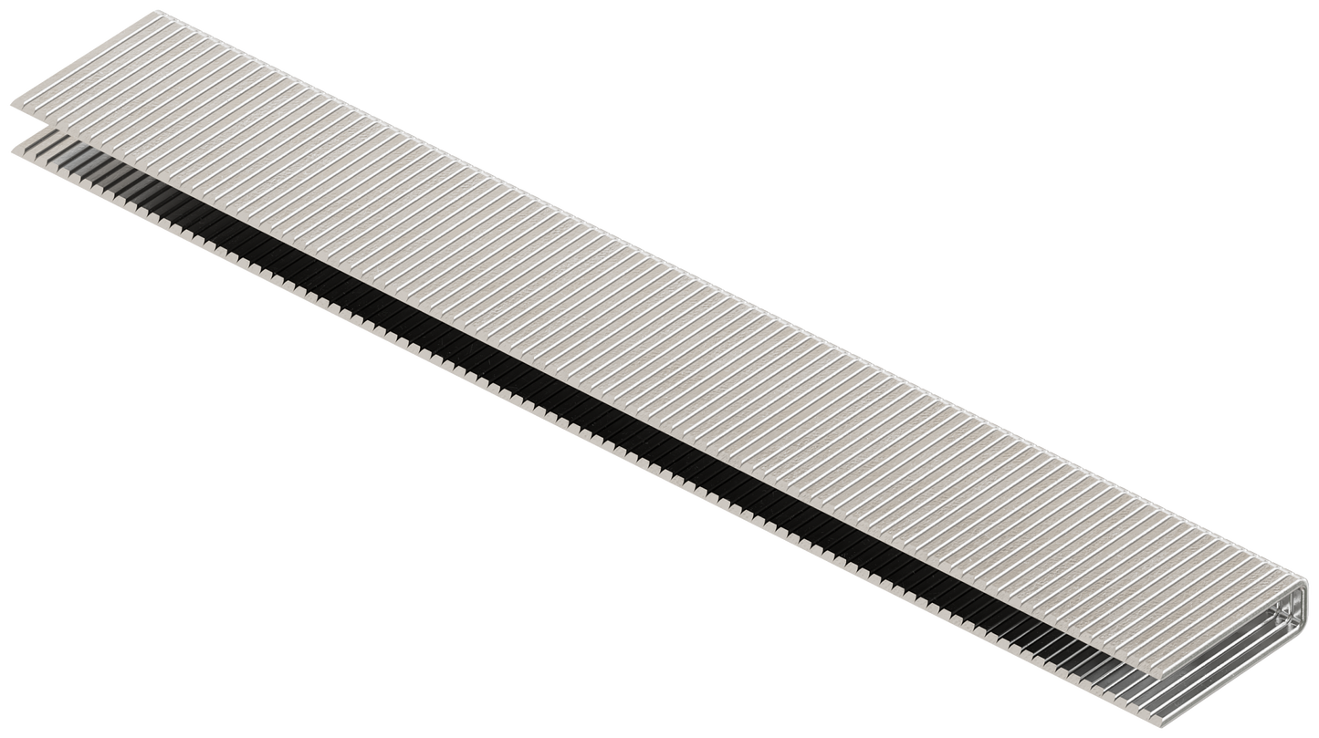 Simpson Strong-Tie T18N075L11 1/4-in. Crown, 18-Gauge Staples — 3/4 in. Type 316 Stainless Steel, (Qty-5000) (Pack of 10)