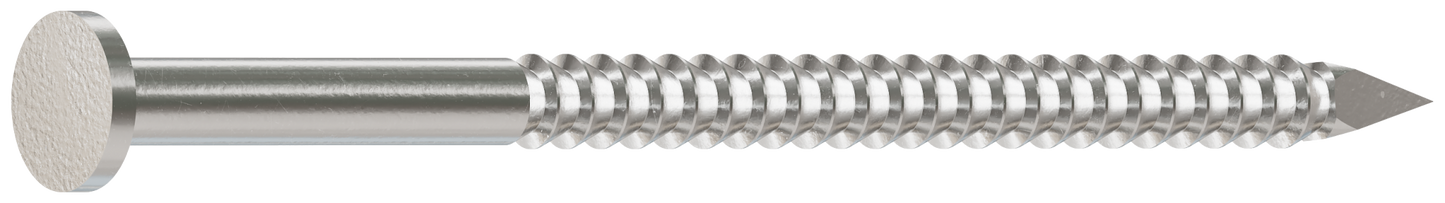 Simpson Strong-Tie S8ACN1 Common Nail, Annular Ring Shank — 2-1/2-in. x .131-in. Type 304 Stainless Steel (1 lb.) (Pack of 800)