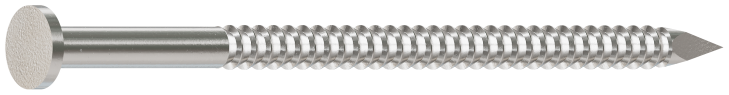 Simpson Strong-Tie T10ACN1 Common Nail, Annular Ring Shank — 3-in. x .148-in. Type 316 Stainless Steel (1 lb.) (Pack of 800)