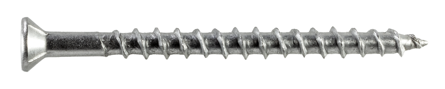 Simpson Strong-Tie T10250WP5 Deck-Drive™ DWP WOOD SS Screw — #10 x 2-1/2 in. T25, Flat Head, Type 316 (5 lb.)