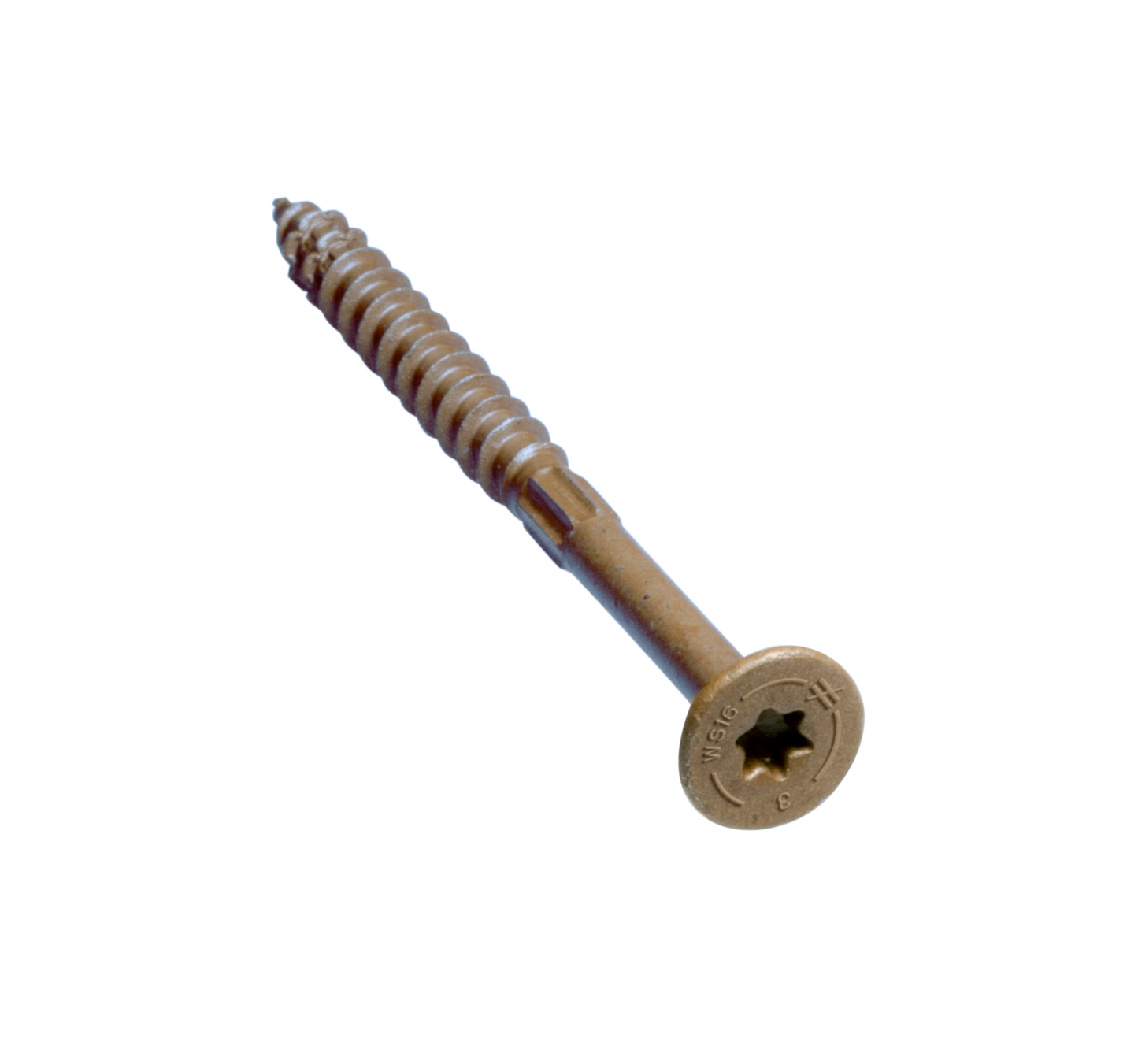 Simpson Strong-Tie SDWS16300QR150 Strong-Drive® SDWS™ FRAMING Screw — 0.160 in. x 3 in. T25, Quik Guard®, Tan (150-Qty) (Pack of 396)
