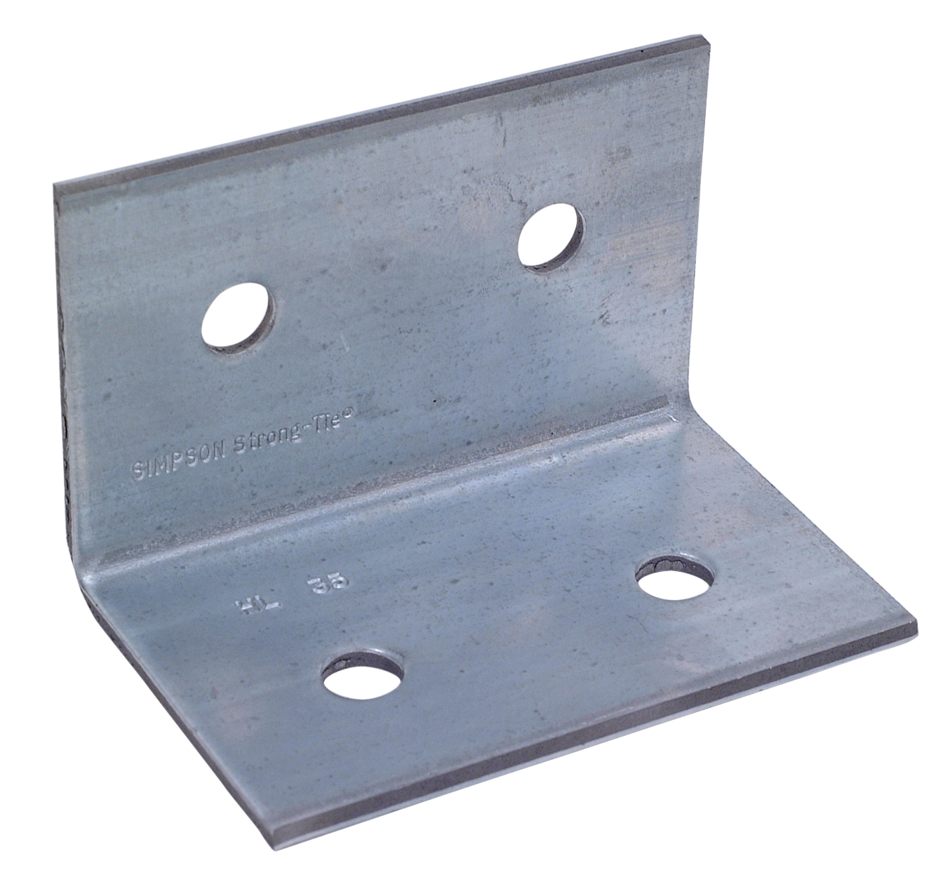 Simpson Strong-Tie HL35-R HL 3-1/4 in. x 5 in. Galvanized Heavy Angle