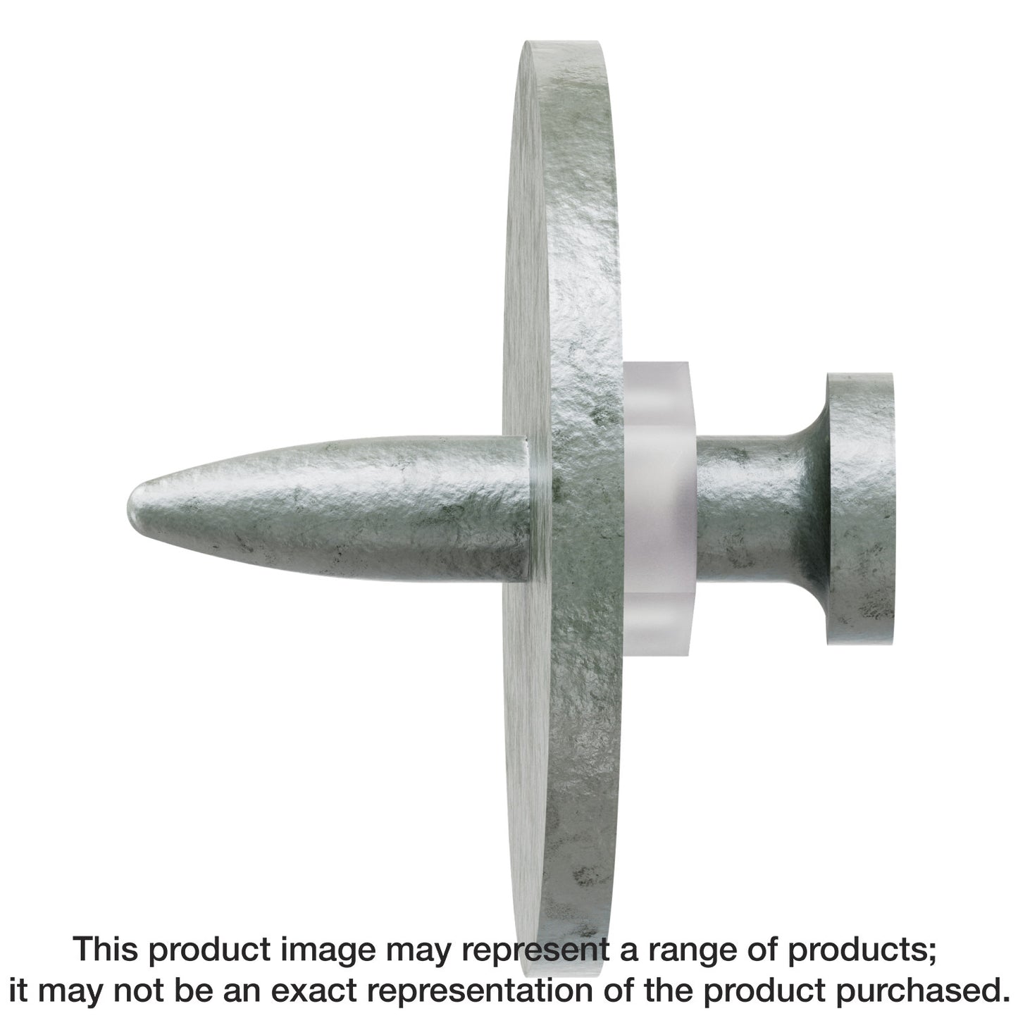 Simpson Strong-Tie PDPAWL-75 PDPAWL .157-in. x 3/4-in. Powder-Actuated Pin w/ 1-in. Washer (100-Qty) (Pack of 10)