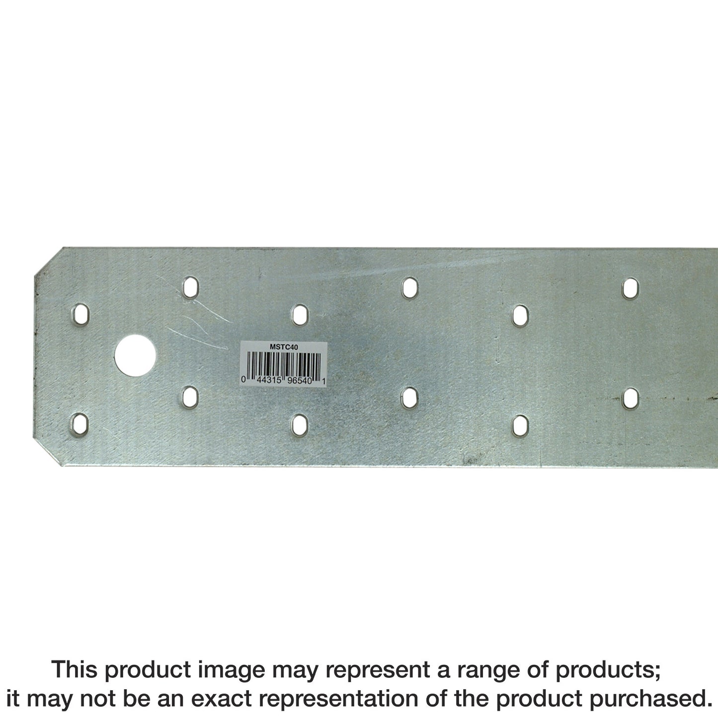 Simpson Strong-Tie MSTC40 MSTC 40-1/4 in. 16-Gauge Galvanized Medium Strap