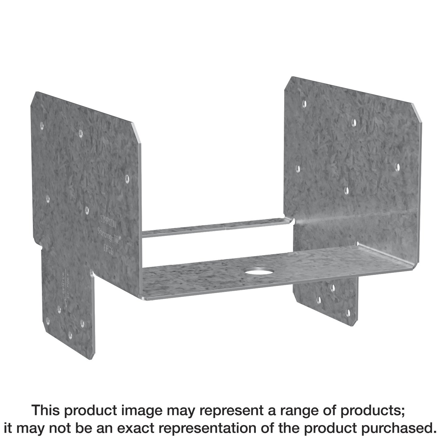 Simpson Strong-Tie EPC6Z EPCZ™ ZMAX® Galvanized End Post Cap for 6x (Pack of 10)