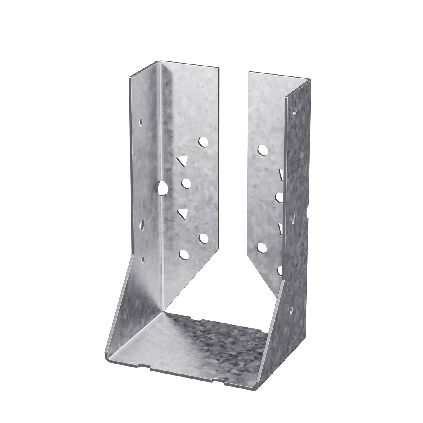 Simpson Strong-Tie HUC26-2 HUC Galvanized Face-Mount Concealed-Flange Joist Hanger for Double 2x6 (Pack of 50)