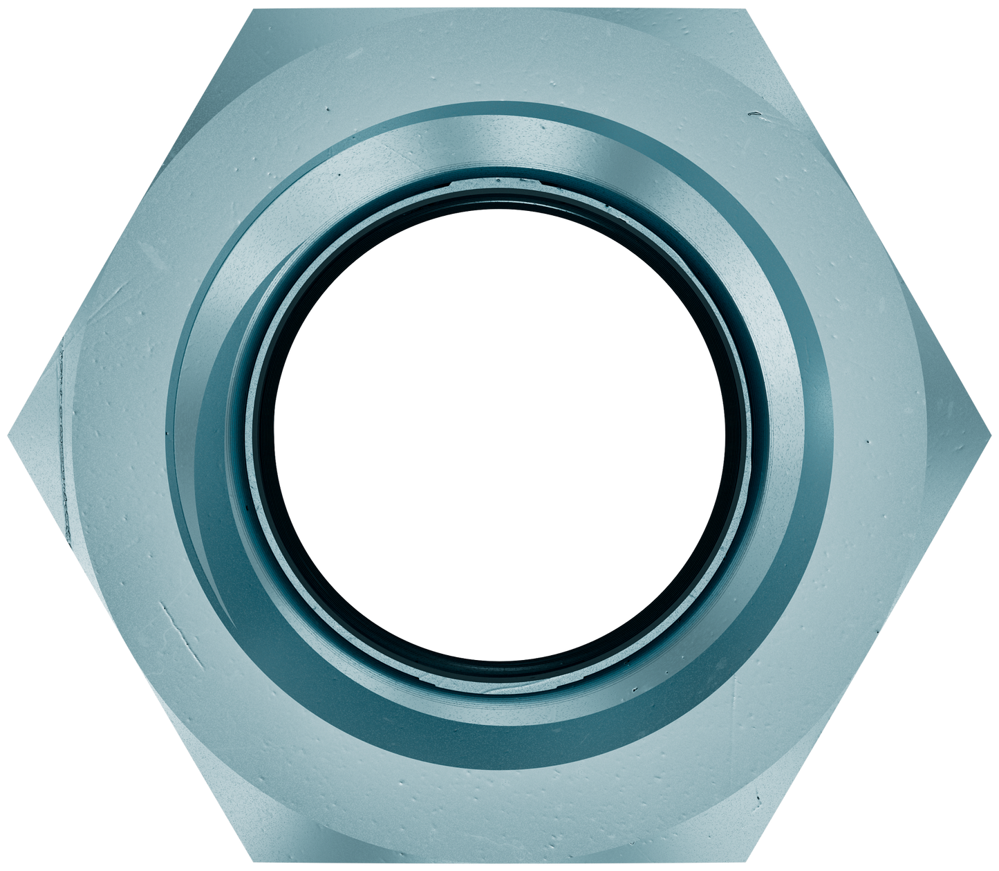 Simpson Strong-Tie CNW7/8-7/8-OST CNW 7/8 in. to 7/8 in. Oversized Thread Coupler Nut with Witness® Hole