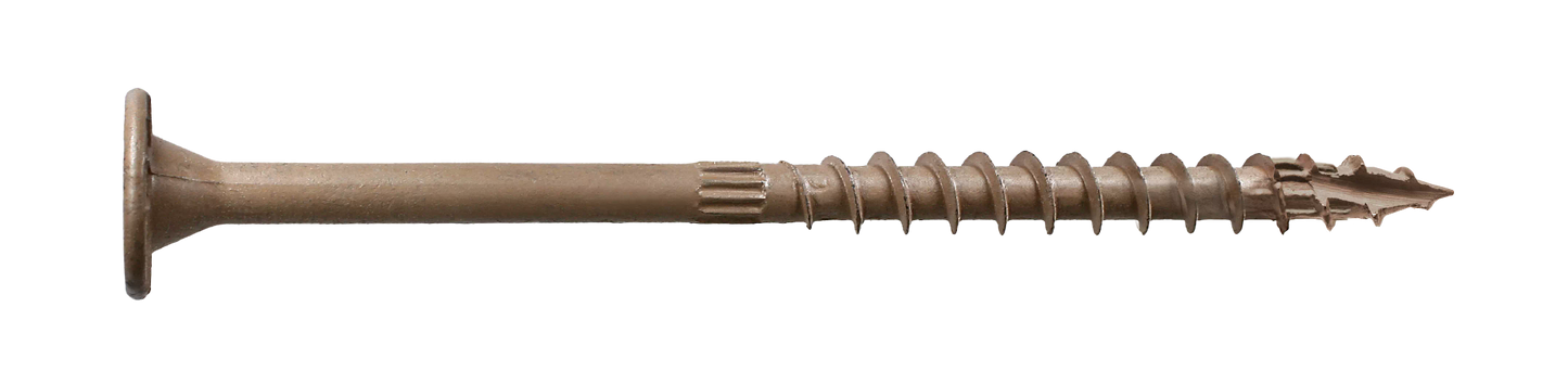 Simpson Strong-Tie SDWS22500DB-RP1 Strong-Drive® SDWS™ TIMBER Screw (Exterior Grade) — 0.220 in. x 5 in. T40, Tan