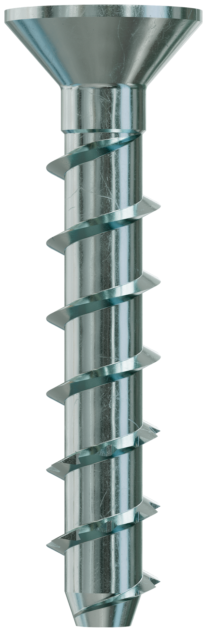 Simpson Strong-Tie THDB25178CS Titen HD® 1/4 in. x 1-7/8 in. Zinc-Plated Countersunk Head Heavy-Duty Screw Anchor (100-Qty) (Pack of 5)