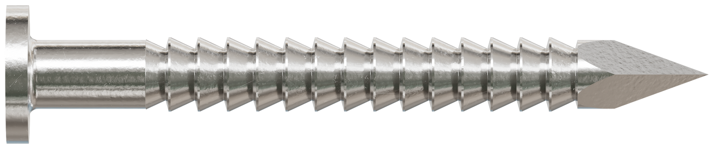 Simpson Strong-Tie T4HACN1 Common Nail, Annular Ring Shank — 1-1/2-in. x .148-in. Type 316 Stainless Steel (1 lb.) (Pack of 800)