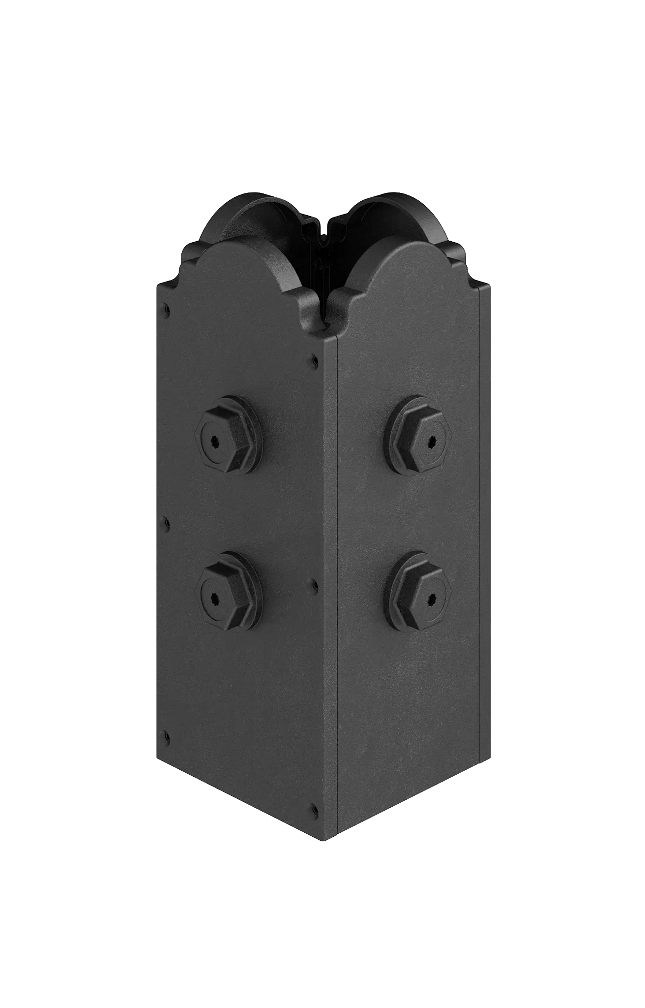 Simpson Strong-Tie APBDW44 Outdoor Accents® Mission Collection® Decorative Post Base Cover for 4x4 Post (Pack of 8)