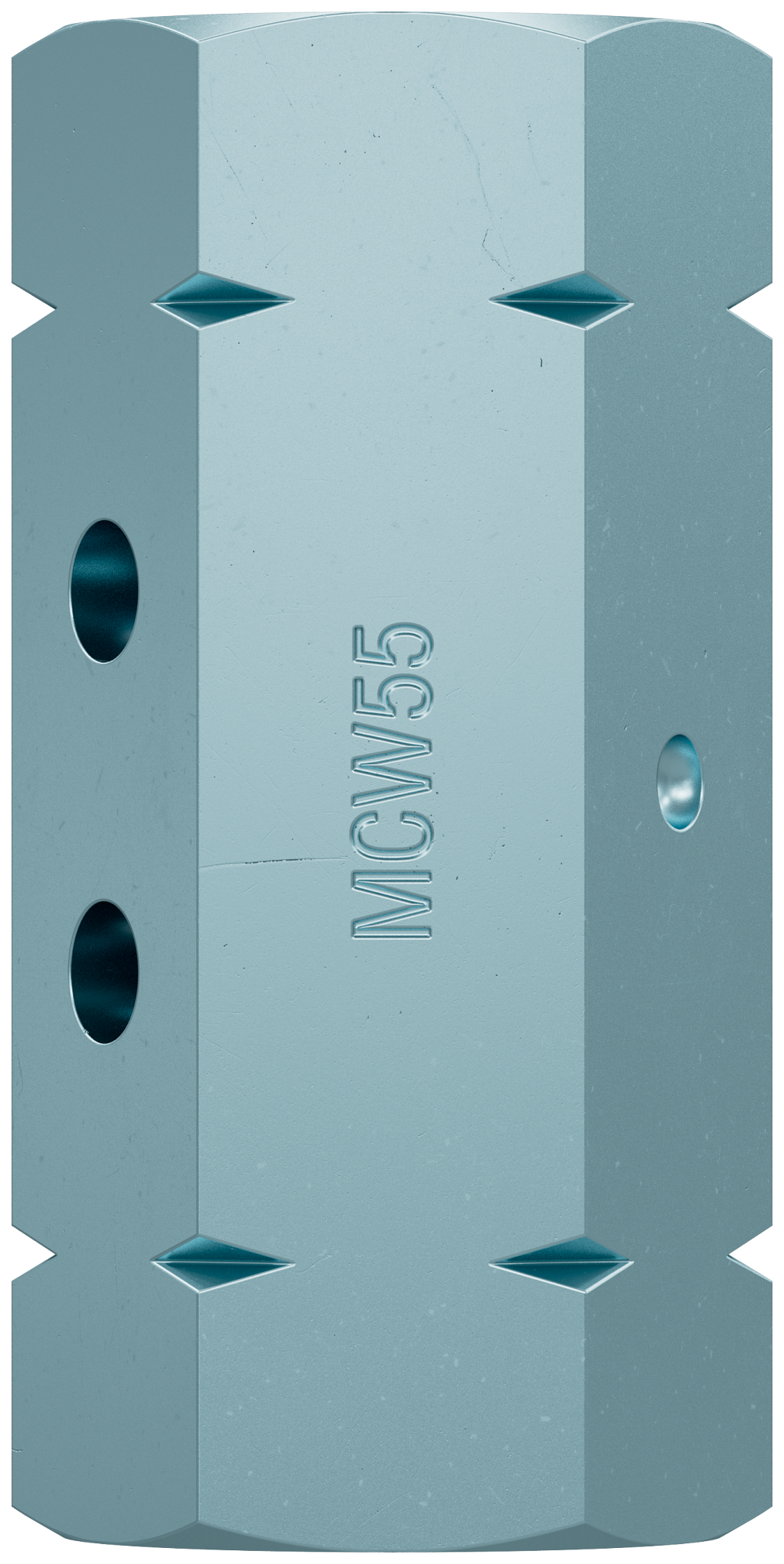 Simpson Strong-Tie MCW55 MCW 5/8 in. Coupler Nut with Witness® Hole, Grade 55 (Pack of 20)