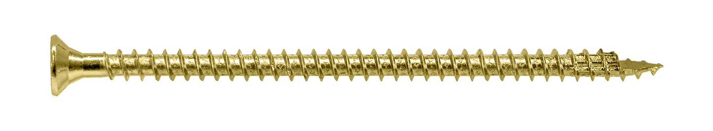 Simpson Strong-Tie SDCF22614 Strong-Drive® SDCF TIMBER-CF Screw — 0.315 in. x 6-1/4 in. T40, Yellow Zinc (250-Qty)