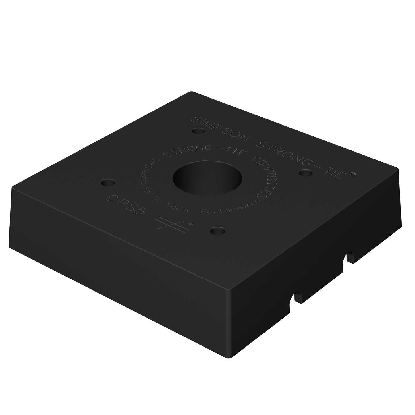 Simpson Strong-Tie CPS5 CPS Composite Plastic Standoff for 5x5