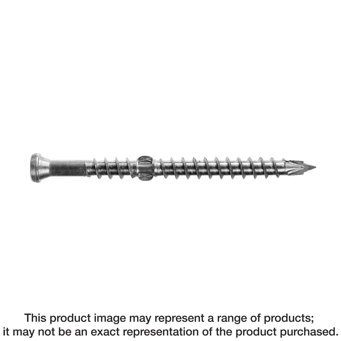 Simpson Strong-Tie DHPDSS212R350 Deck-Drive™ DHPD HARDWOOD Screw — #10 x 2-1/2 in. Type 305 (350-Qty)