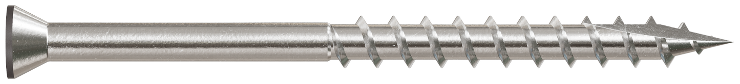 Simpson Strong-Tie T07225FT70GR04 Trim-Head Screw, 6-Lobe Drive — #7 x 2-1/4 in. T-15 Type 316, Gray 04 (70-Qty) (Pack of 5)