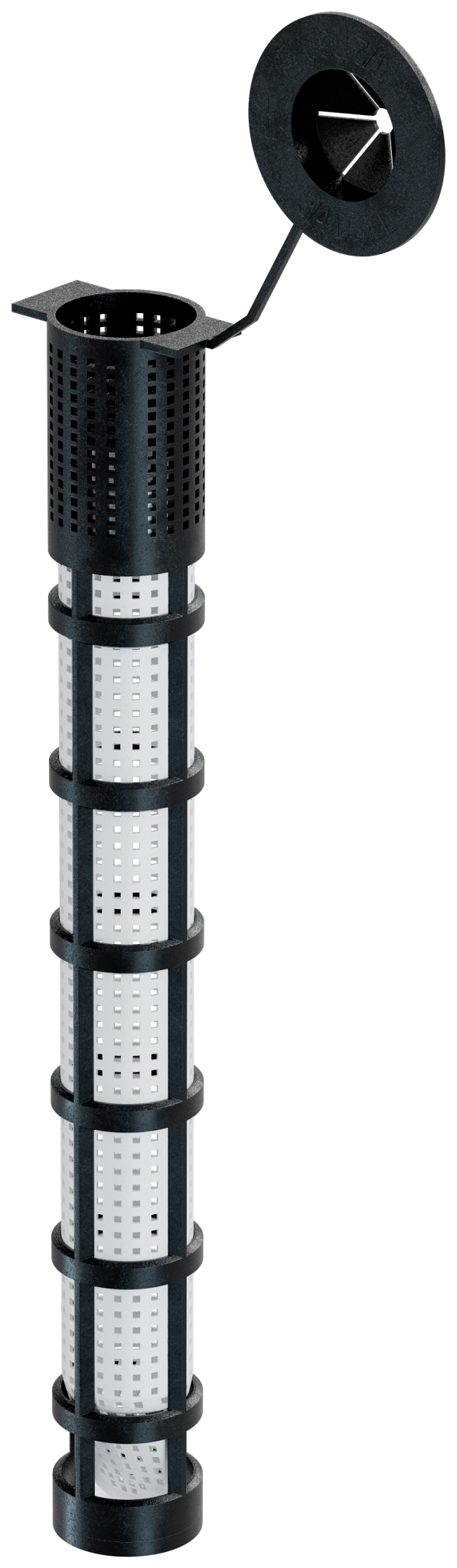 Simpson Strong-Tie AWS506P Opti-Mesh 6 in Acrylic Adhesive Plastic Screen Tube for 1/2 in. Rod for AT-XP (Pack of 100)