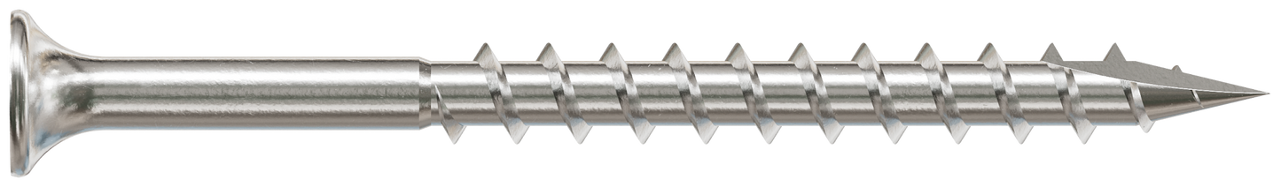 Simpson Strong-Tie S10250DTB Bugle-Head Wood Screw, 6-Lobe Drive — #10 x 2-1/2-in. T25, Type 305 (2000-Qty)