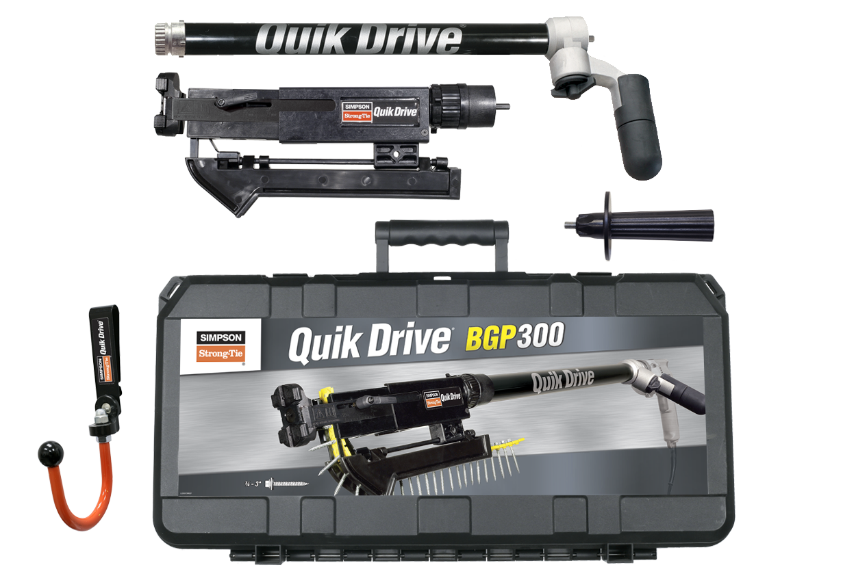 Simpson Strong-Tie QDBGP300G2K Quik Drive® BGP300 Metal Roofing/Siding System (Pack of 60)
