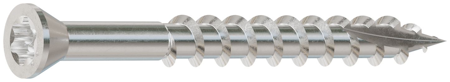 Simpson Strong-Tie S07162FT5 Trim-Head Screw, 6-Lobe Drive — #7 x 1-5/8 in. T-15 Type 305 (5 lb.)