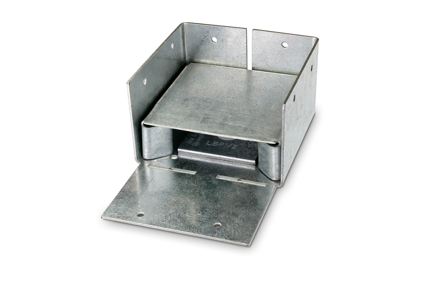 Simpson Strong-Tie ABW7-7Z ABW ZMAX® Galvanized Adjustable Standoff Post Base for 7-1/8 in. x 7-1/8 in. Post