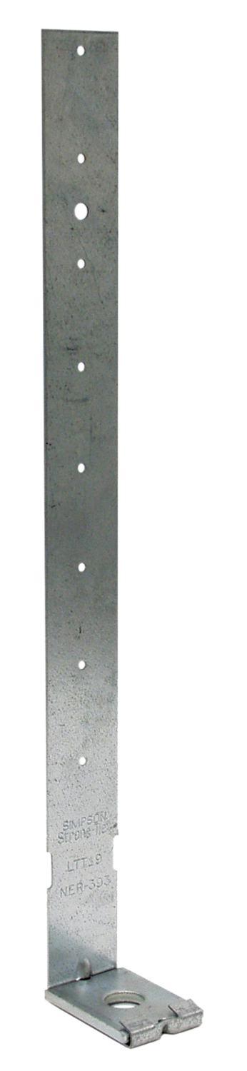 Simpson Strong-Tie LTT19 LTT 19-1/8 in. 16-Gauge Light Tension Tie