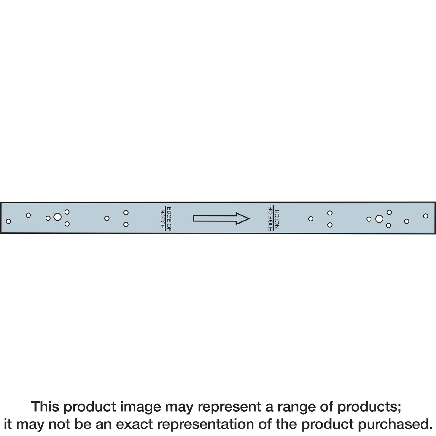 Simpson Strong-Tie RPS28Z RPS 28-5/16 in. 16-Gauge ZMAX® Galvanized Retrofit Strap Tie