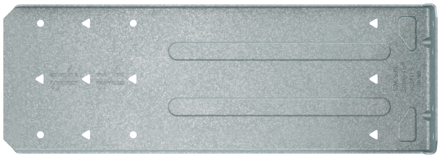 Simpson Strong-Tie FCB411.5-R25 FCB 11-1/2-in. Bypass Framing Fixed-Clip Connector (25-Qty) (Pack of 90)