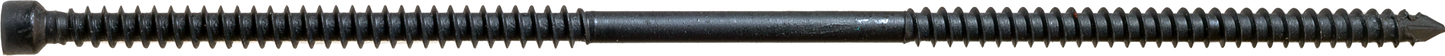 Simpson Strong-Tie SWD221034DBB-R30 Strong Drive® SWD Double-Threaded™ Screw — 0.235-in. x 10-3/4-in. T40, Black (30-Qty) (Pack of 6)