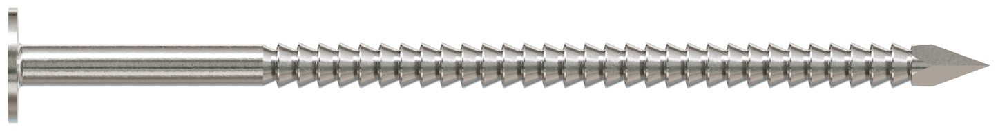 Simpson Strong-Tie S1010ARN1 Roofing Nail, Annular Ring Shank — 3 in. x .131 in. Type 304 Stainless Steel (1 lb.) (Pack of 800)