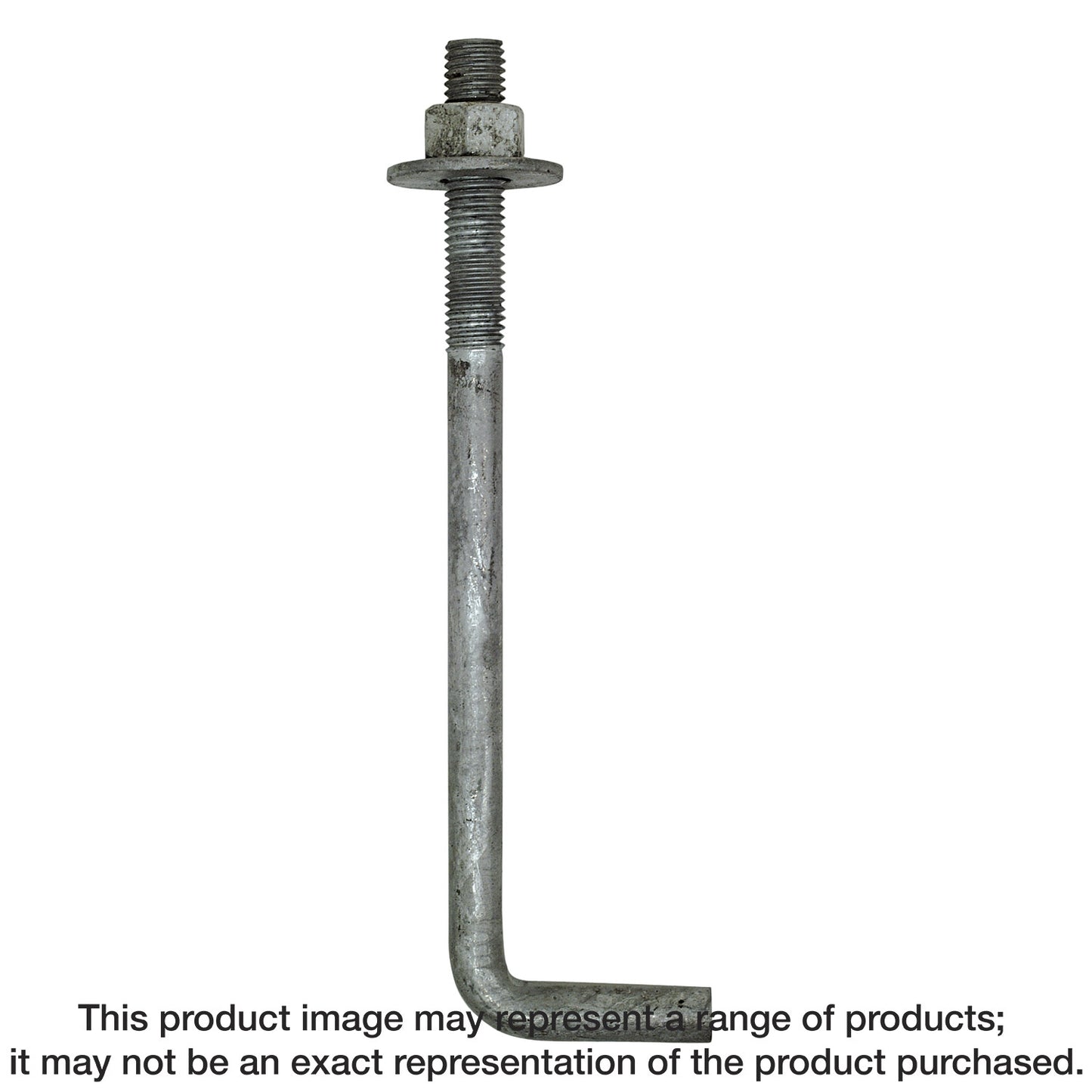 Simpson Strong-Tie LBOLT62100HDG 5/8 in. x 10 in. Hot-Dip Galvanized L-Bolt Anchor Bolt (25-Qty)