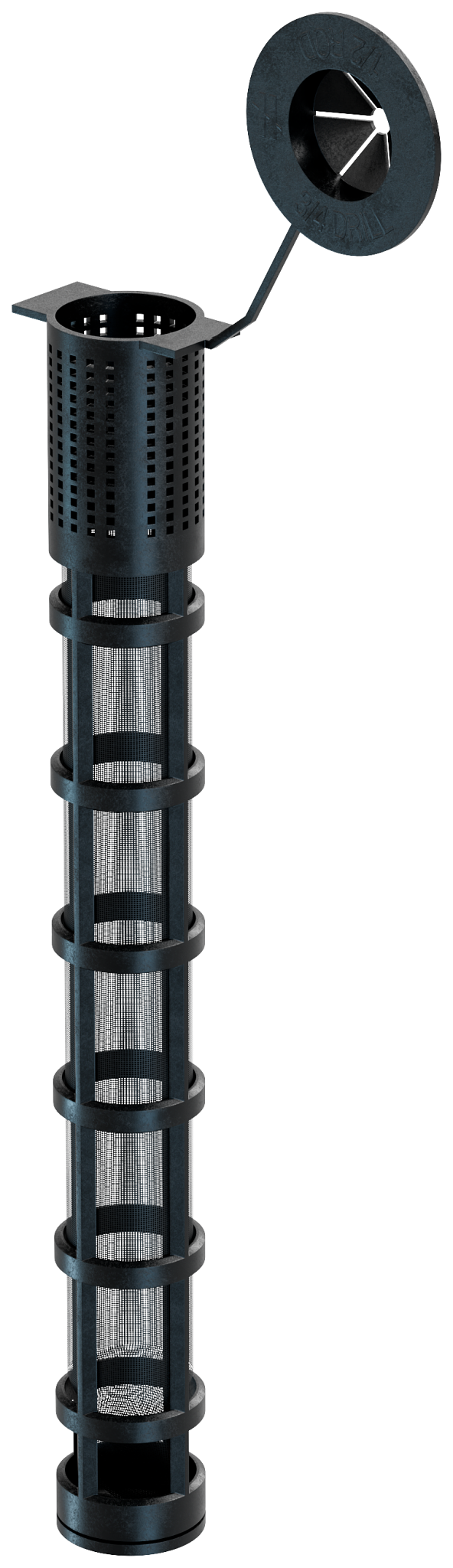Simpson Strong-Tie EWS506P Opti-Mesh 6 in. Epoxy Adhesive Plastic Screen Tube for 1/2 in. Rod for ET-3G™ (Pack of 100)