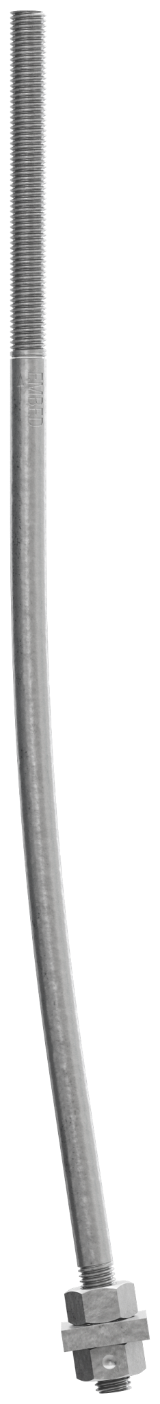 Simpson Strong-Tie SB5/8X24HDG SB 5/8 in. Dia. x 24 in. Hot-Dip Galvanized Anchor Bolt