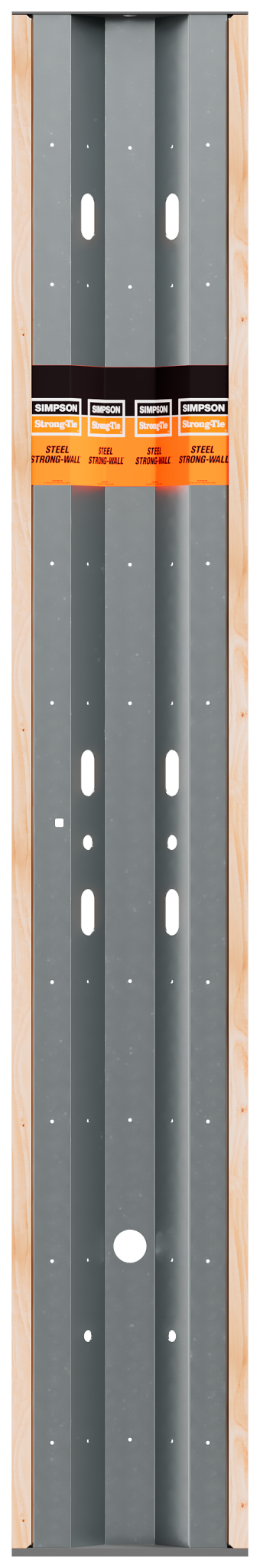 Simpson Strong-Tie SSW18X10 18 in. x Nominal 10 ft. Steel Strong-Wall® Shearwall