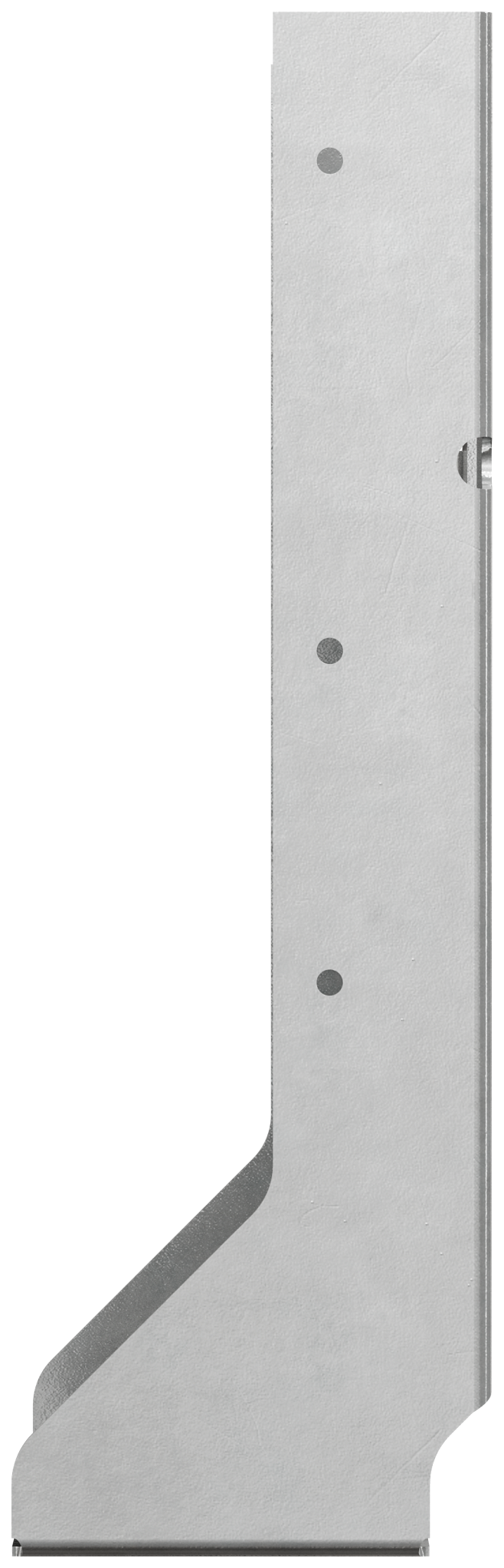 Simpson Strong-Tie HUCQ612SS-SDS HUCQ Stainless-Steel Heavy Face-Mount Concealed-Flange Joist Hanger for 6x12 w/ Screws