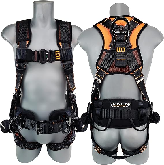 Frontline 110CTB-ML-DC Combat™ Digital Camo Style Full Body Harness with Aluminum Hardware and Suspension Trauma Straps
