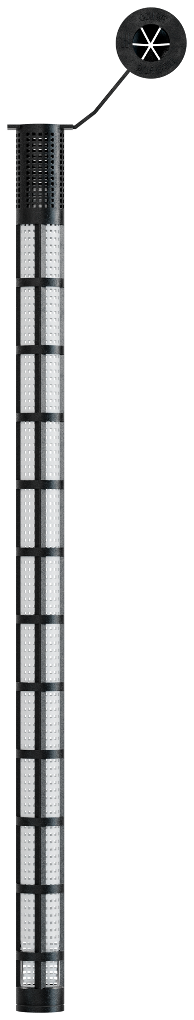 Simpson Strong-Tie AWS3710P Opti-Mesh 10 in. Acrylic Adhesive Plastic Screen Tube for 3/8 in. Rod for AT-XP