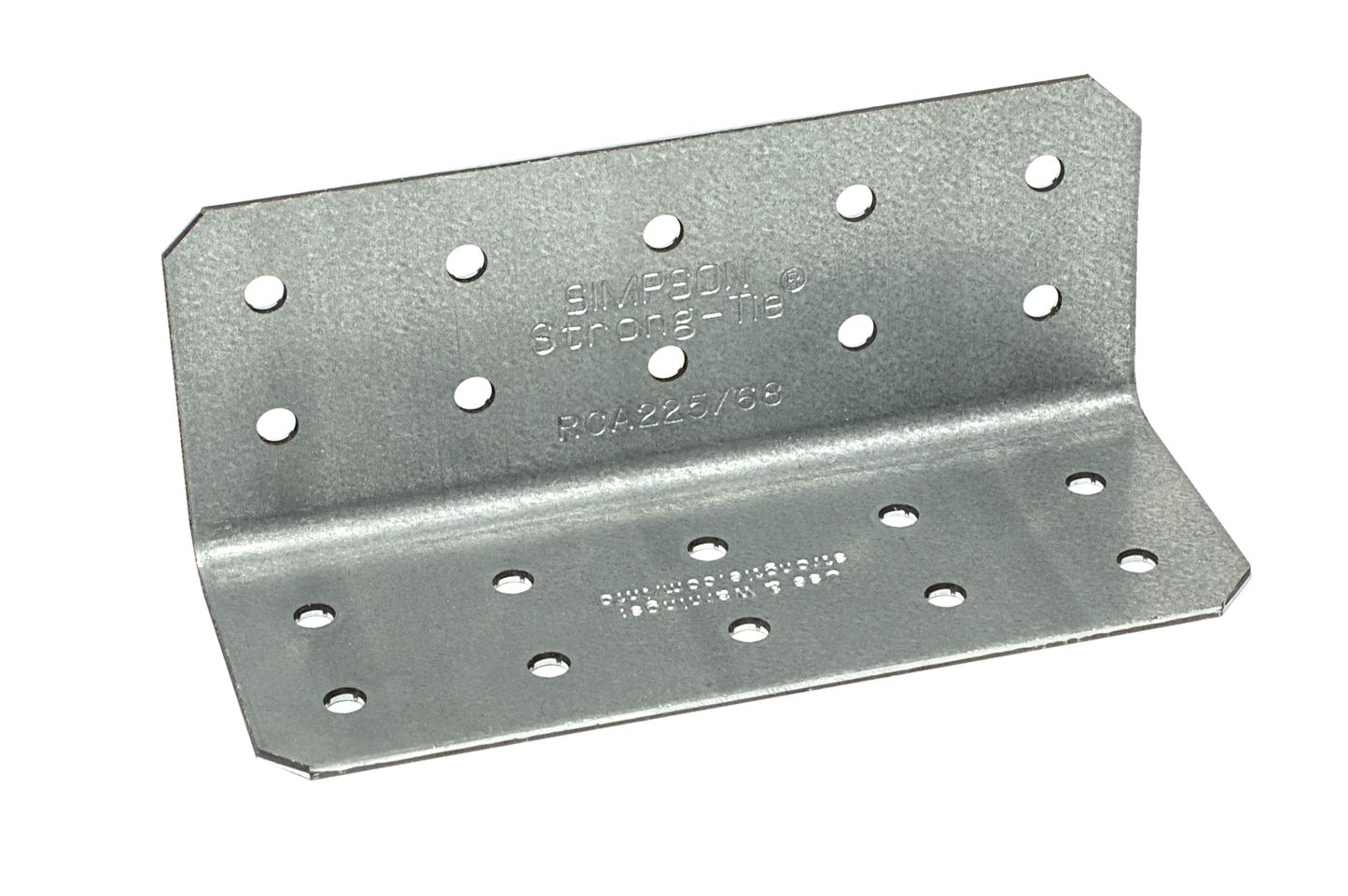 Simpson Strong-Tie RCA333/68-R85 RCA 3 in. x 3 in. x 3 in. 14-Gauge Galvanized Rigid Connector Angle (85-Qty) (Pack of 40)