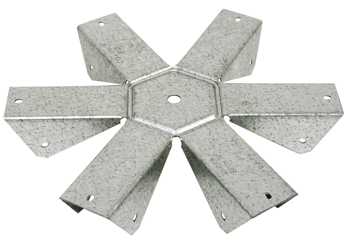 Simpson Strong-Tie GT6Z GT ZMAX® Galvanized 18-Gauge Gazebo Tie for 6-2x Rafters, Center (Pack of 432)