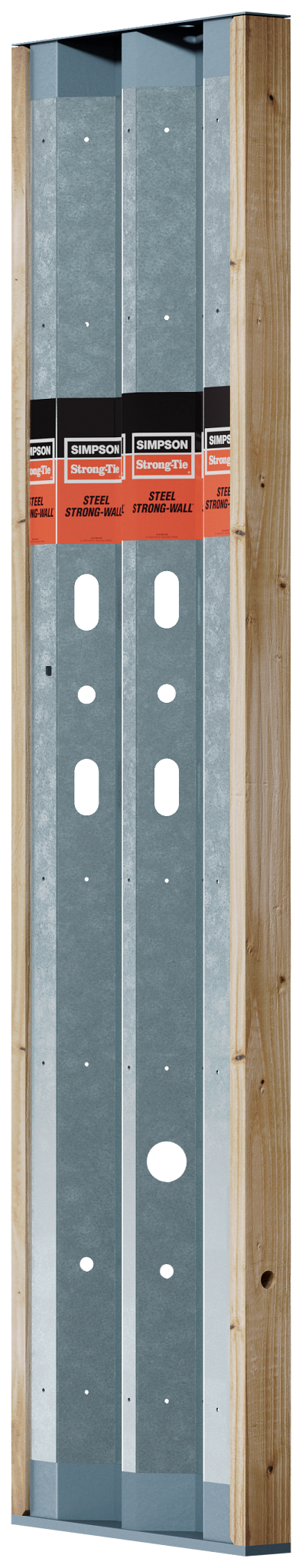 Simpson Strong-Tie SSW24X8 24 in. x Nominal 8 ft. Steel Strong-Wall® Shearwall
