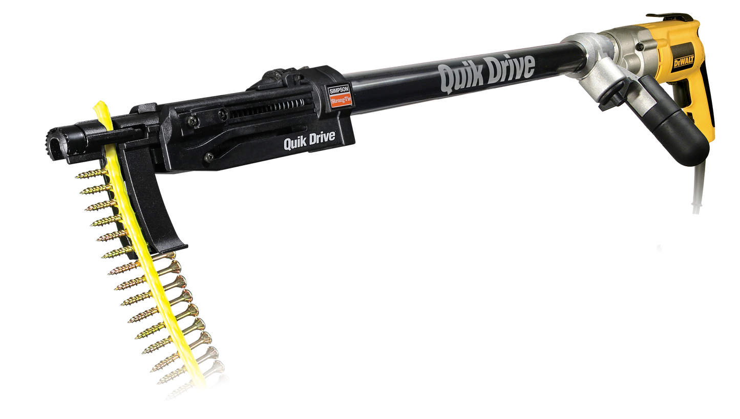 Simpson Strong-Tie PRO200SD25K Quik Drive® PRO200SG2 Multi-Purpose System w/ DeWalt® 2500 RPM Screwdriver Motor