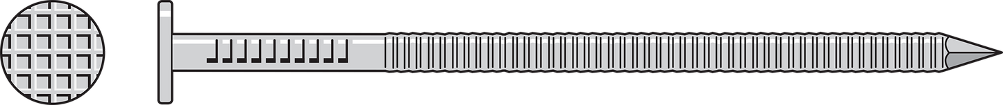 Simpson Strong-Tie T16PTD-RP8 Preservative-Treated Wood Decking Nail, Ring Shank — 3-1/2 in. x .148 in. Type 316 (8-Qty) (Pack of 3240)