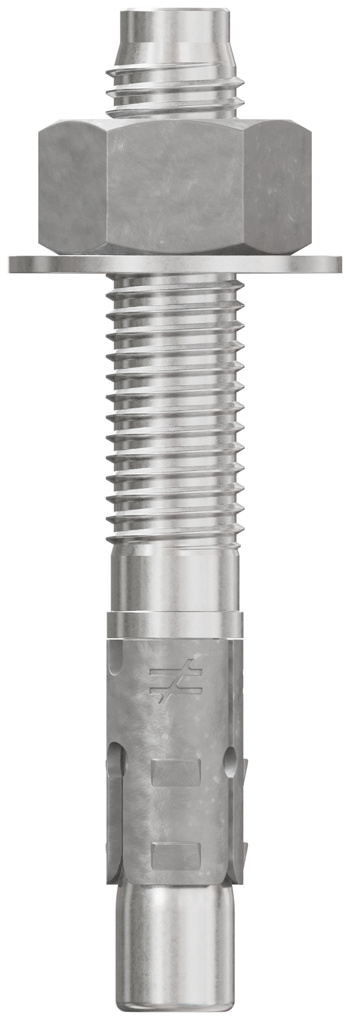 Simpson Strong-Tie STB2-62412S6F20 Strong-Bolt® 2 — 5/8 in. x 4-1/2 in. Type 316 Stainless-Steel Wedge Anchor, Fully Assembled (20-Qty) (Pack of 2)